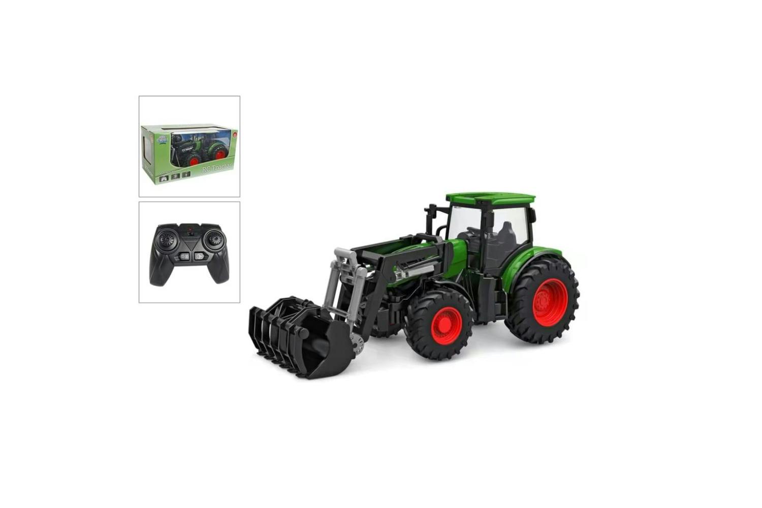 Kids Globe 444495 Rc Tractor 2.4 Ghz 27 Cm Green And Red