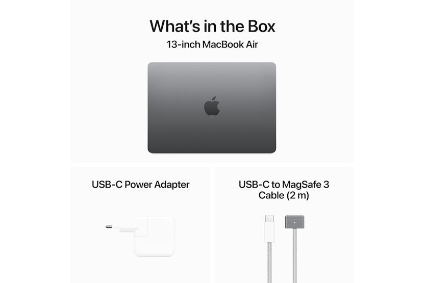 MacBook Air 13.6" | M3 | 10-Core GPU | 8GB | 512GB | Space Grey (2024)