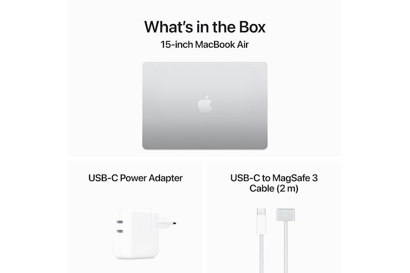 MacBook Air 15.3" | M3 | 10-Core GPU | 8GB | 256GB | Silver (2024)