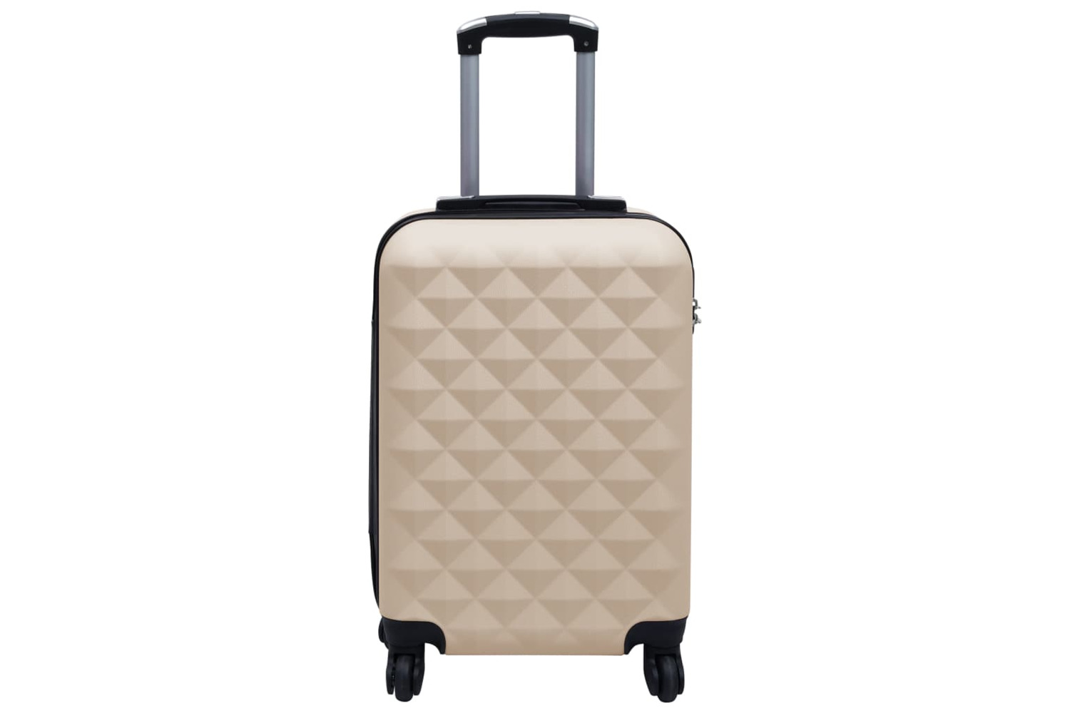 vidaXL 92421 Hardcase Trolley Gold Abs