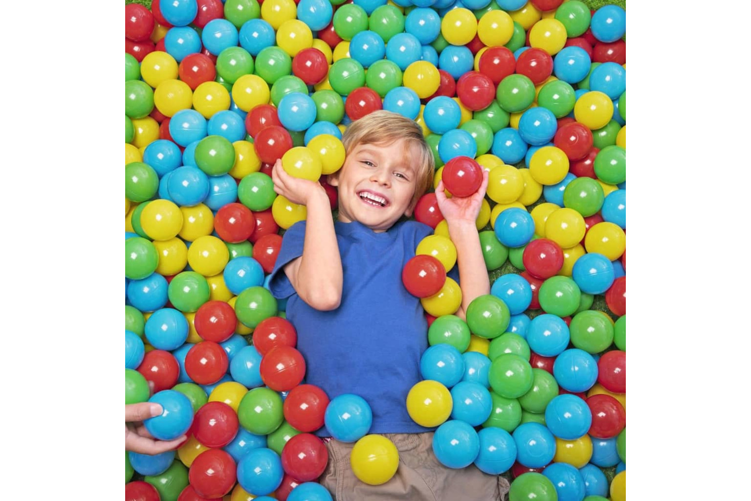 Bestway 445204 Play Balls Kit Splash And Play 6.5 Cm Multicolour 100 Pcs