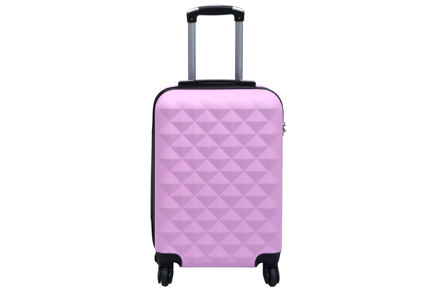 vidaXL 92419 Hardcase Trolley Pink Abs