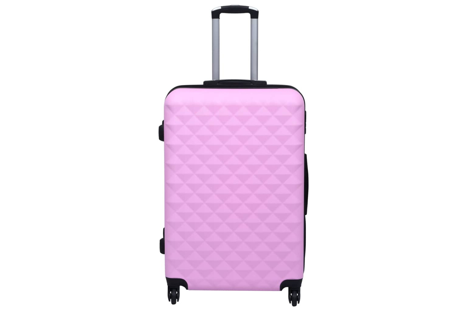 vidaXL 92414 Hardcase Trolley Set 3 Pcs Pink Abs