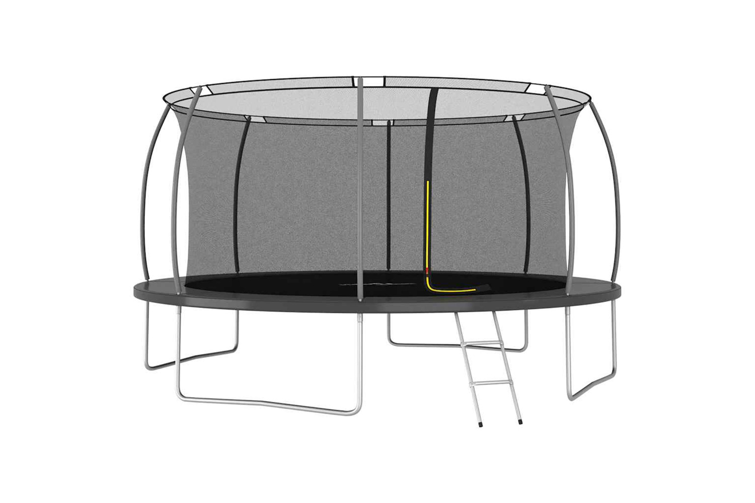 Vidaxl Trampoline Set Round 460x80 Cm 150 Kg