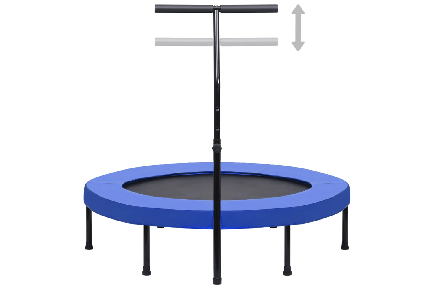 vidaXL 92489 Fitness Trampoline With Handle And Safety Pad 122cm