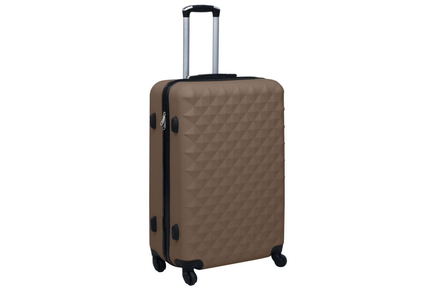 Vidaxl 92428 Hardcase Trolley Brown Abs