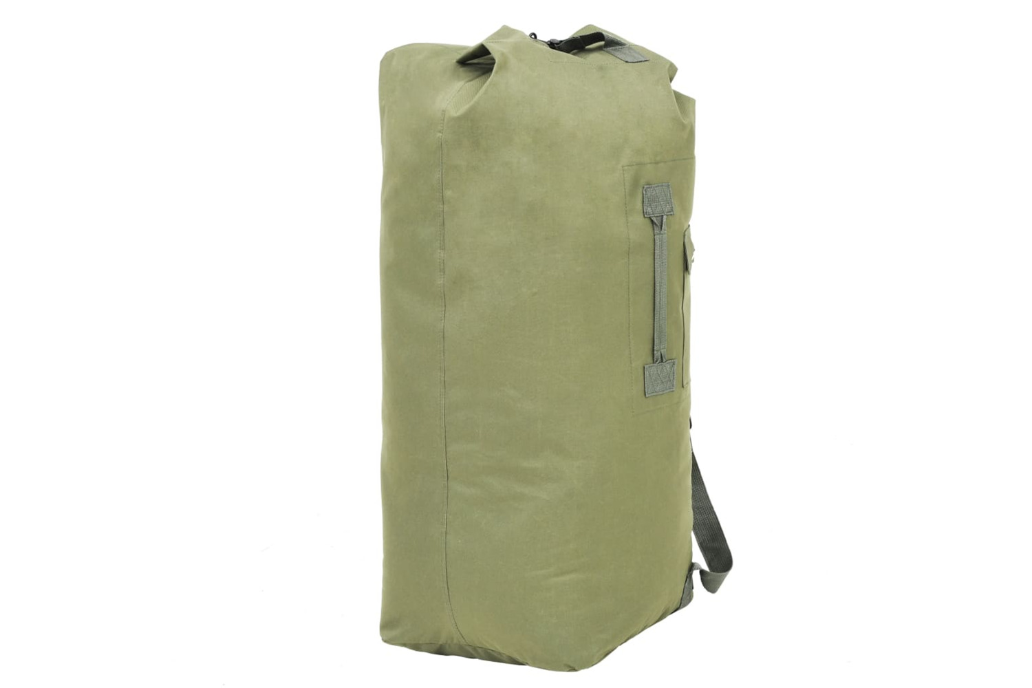 vidaXL 91385 Army-style Duffel Bag 85 L Olive Green