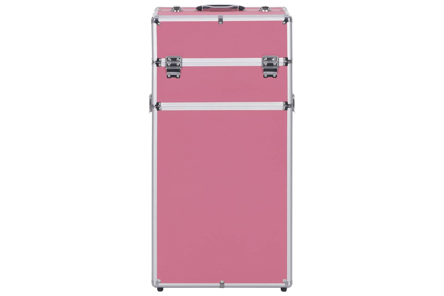 vidaXL 91823 Make-up Trolley Aluminium Pink