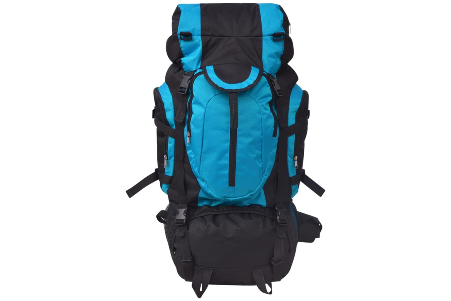vidaXL 91105 Hiking Backpack Xxl 75 L Black And Blue