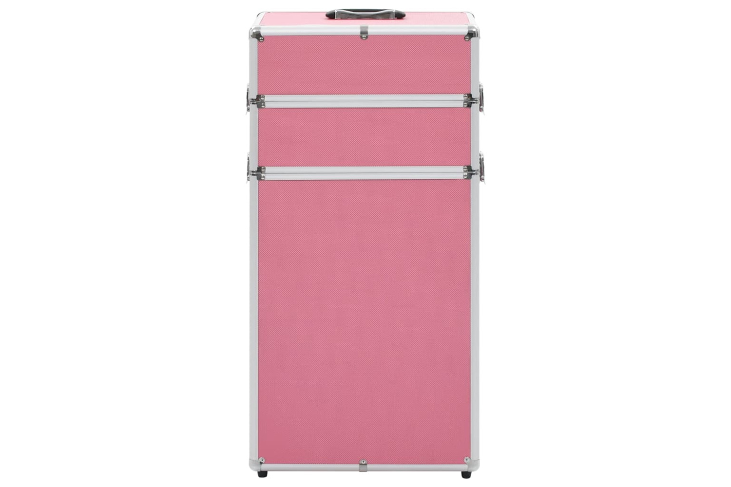 vidaXL 91820 Make-up Trolley Aluminium Pink