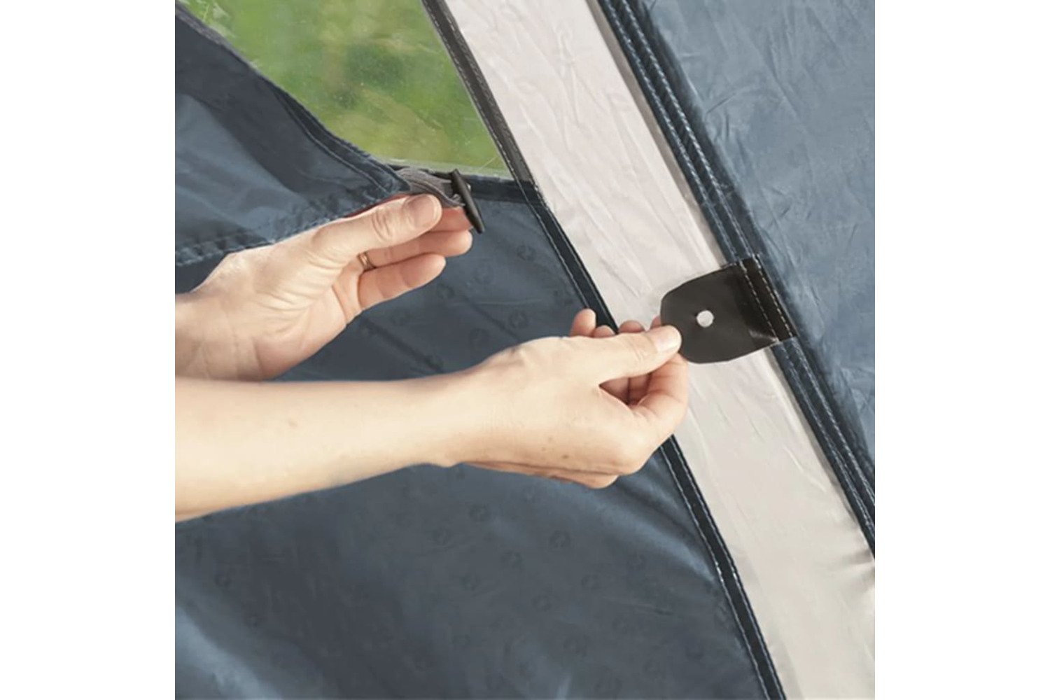 Outwell 441809 Tunnel Tent Earth 4 4-person Blue