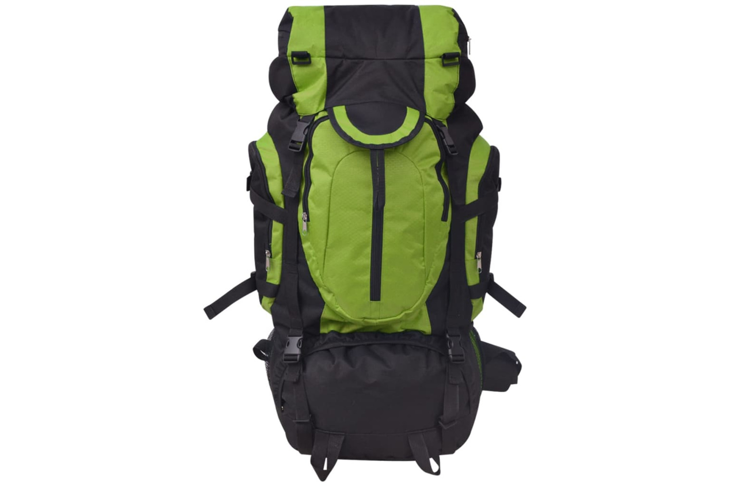 vidaXL 91104 Hiking Backpack Xxl 75 L Black And Green