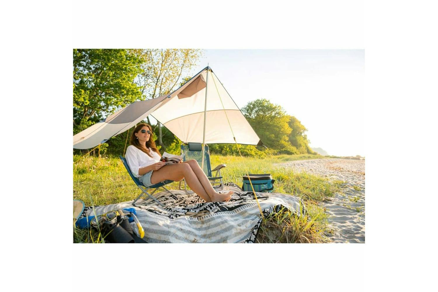 Easy Camp 441788 Dome Tent Day Lounge Granite Grey