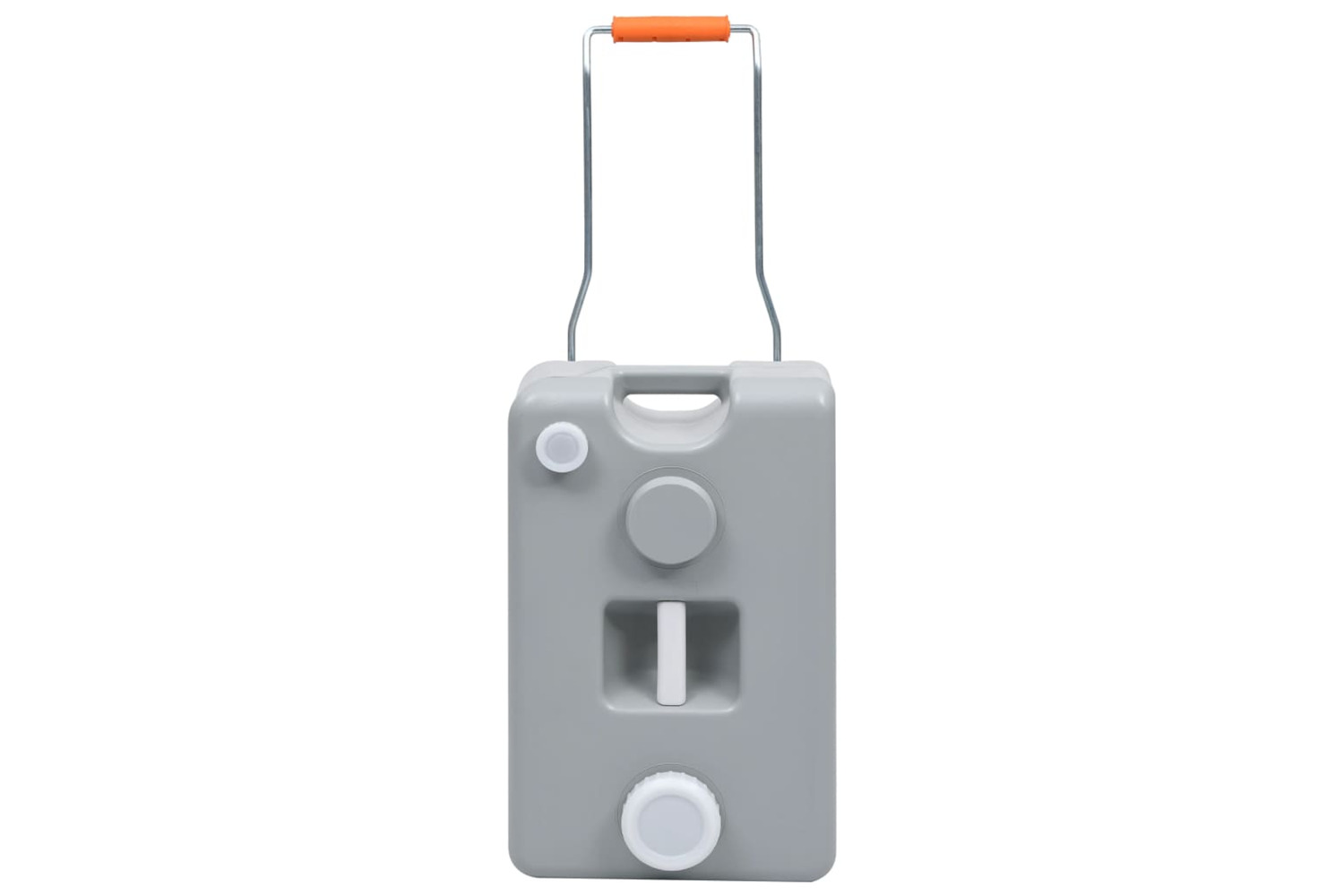 vidaXL 30132 Wheeled Water Tank For Camping 25 L Grey