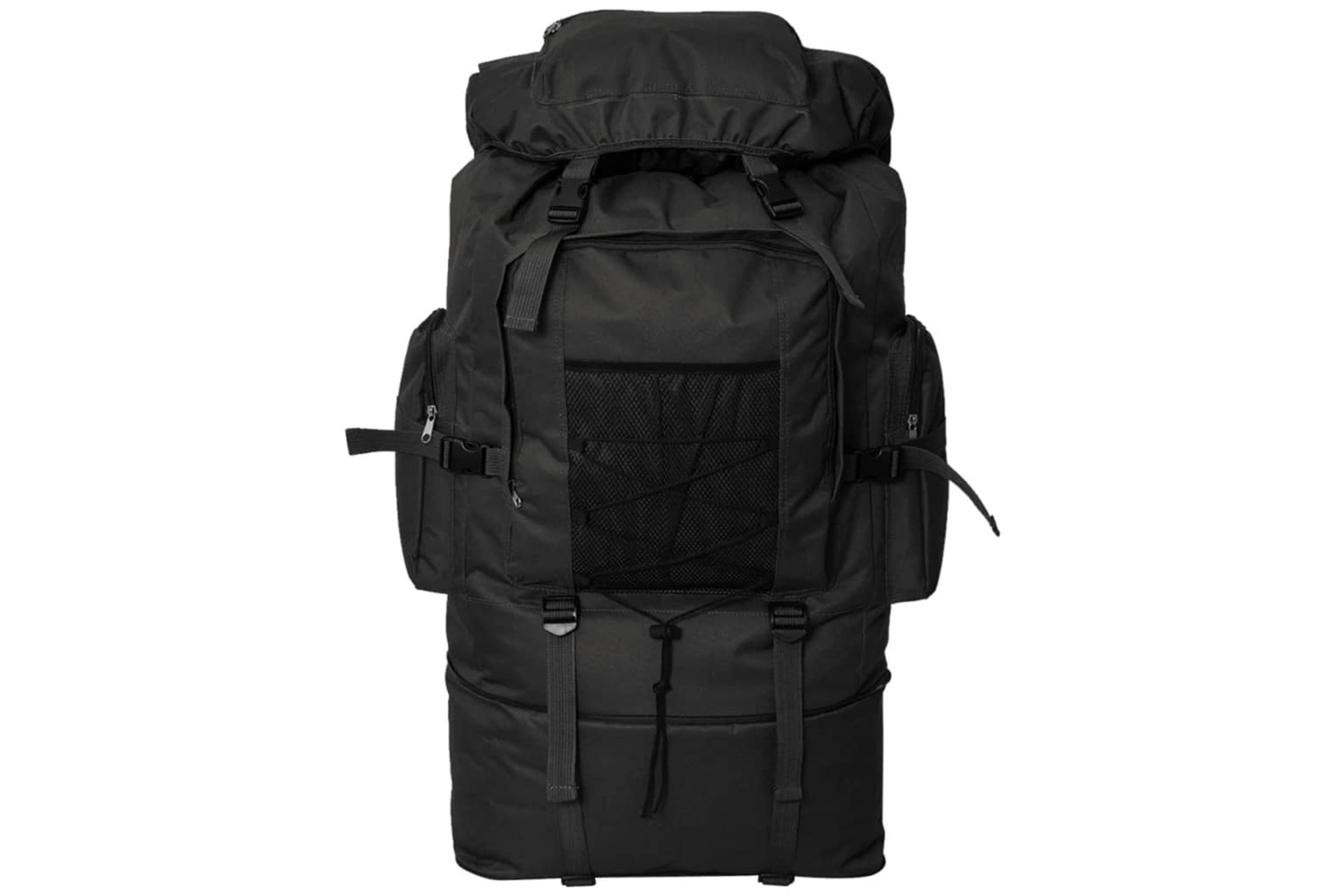 vidaXL 91097 Army-style Backpack Xxl 100 L Black