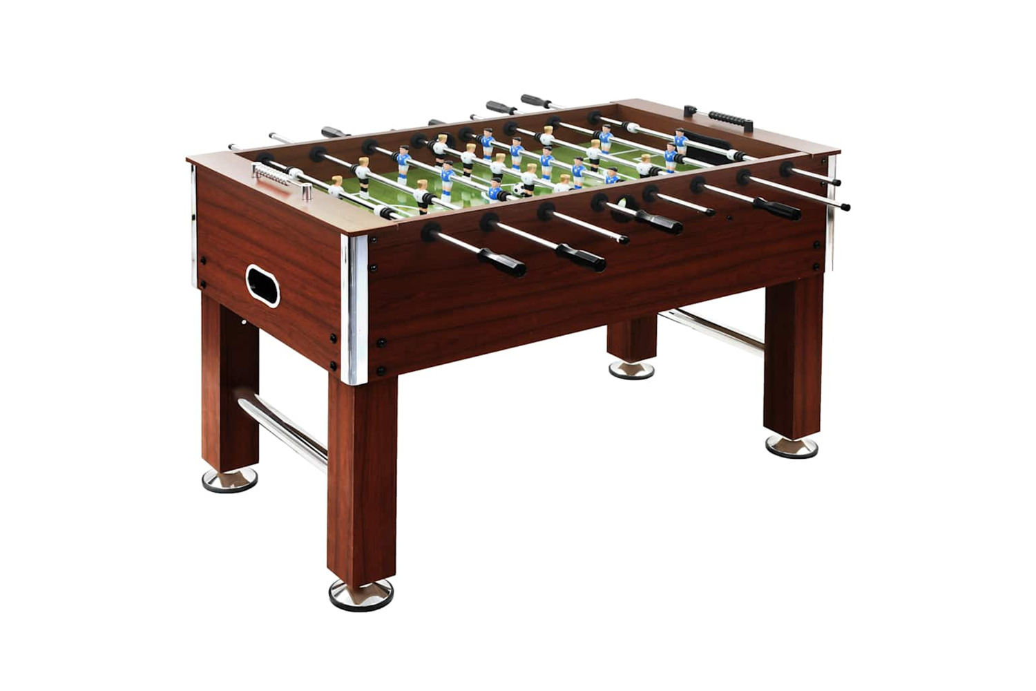 Vidaxl Football Table Steel 60 Kg 140x74.5x87.5 Cm Brown