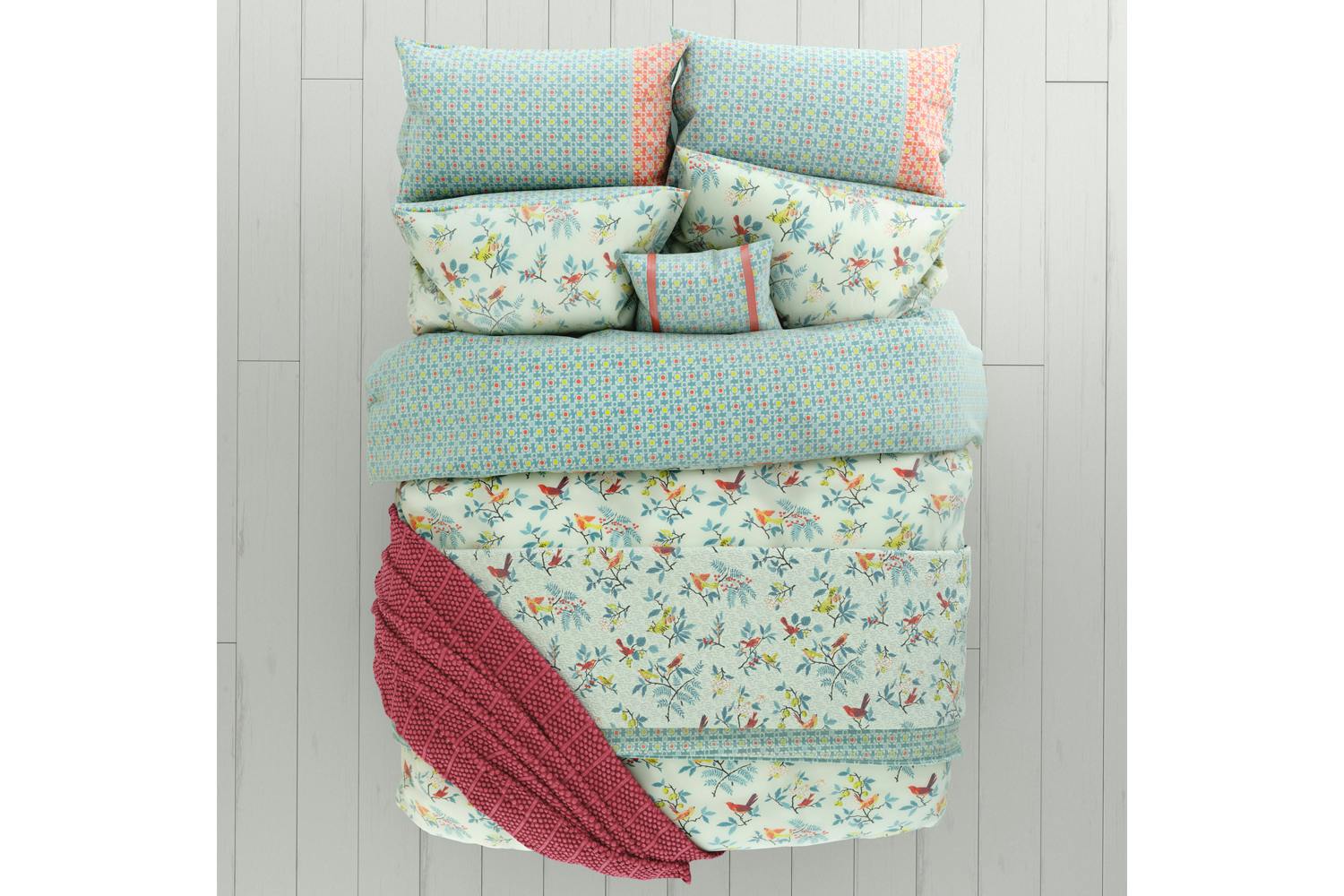 Tilly Duvet Cover set | King | Duckegg