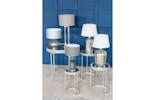 Ombre Glass Table Lamp | Grey