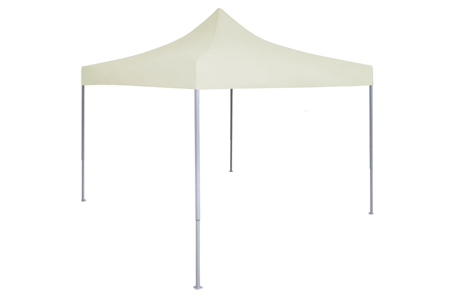 vidaXL 48880 Professional Folding Party Tent 2x2 M Steel Cream
