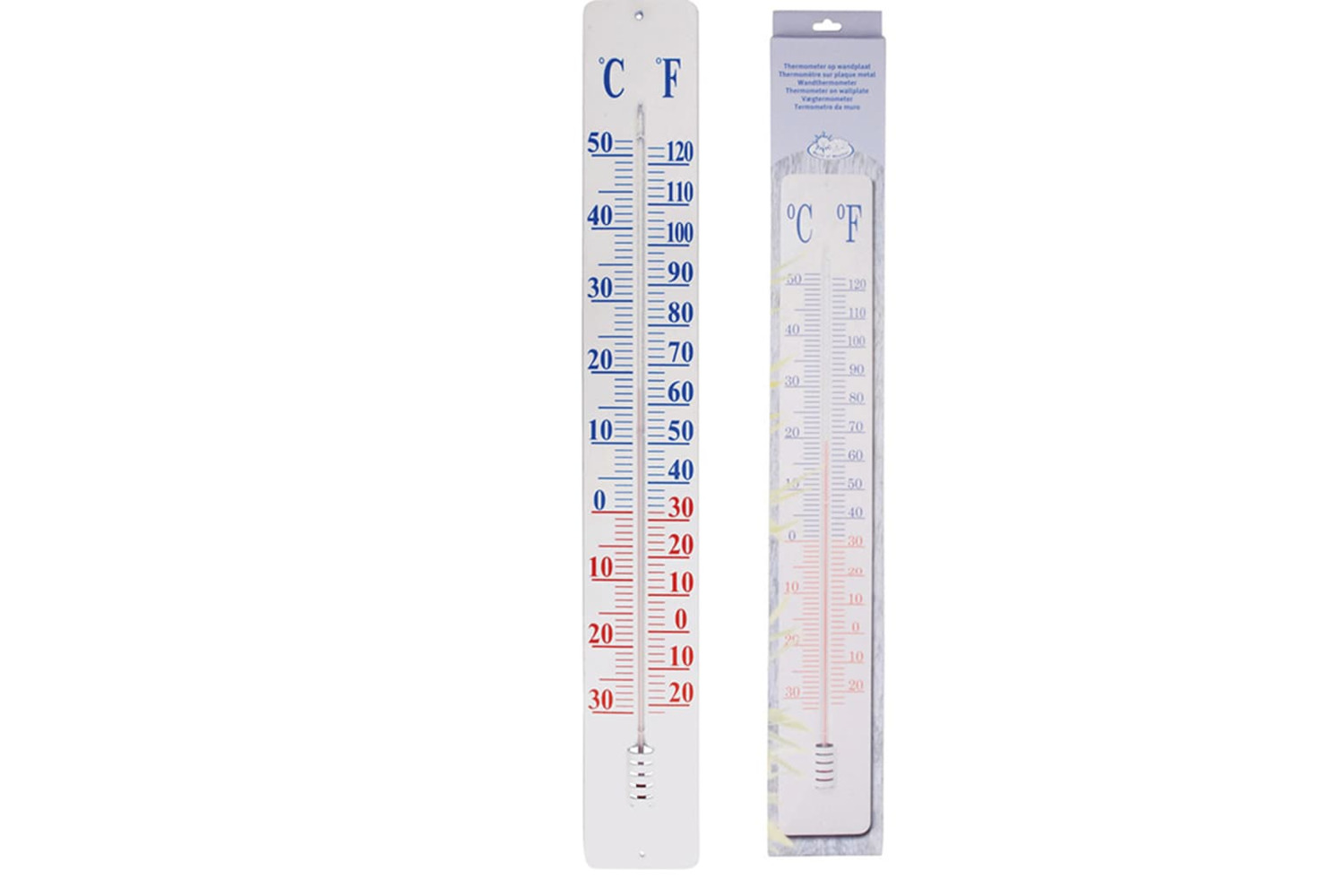 Esschert Design 404670 Thermometer On Wall Plate 90 Cm Th9