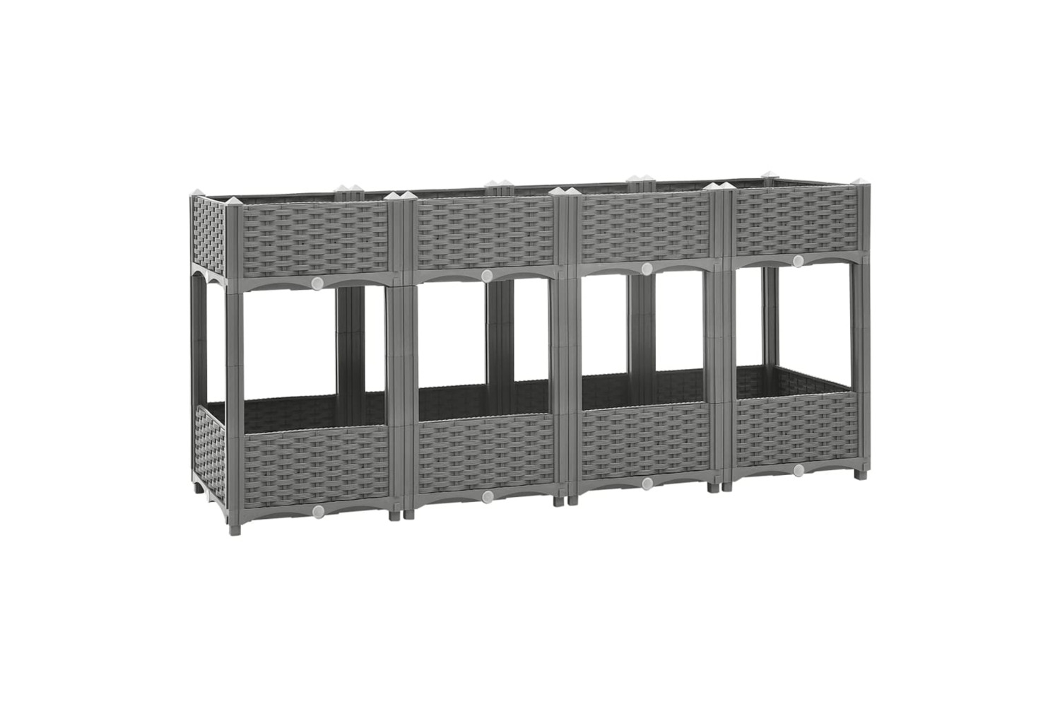 vidaXL 153300 Raised Bed 160x40x71cm Polypropylene