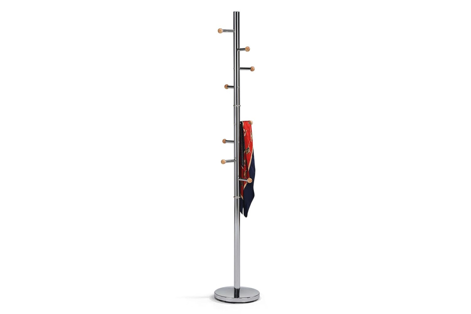 Rousseau 442824 Coat Rack Argan Metal Silver
