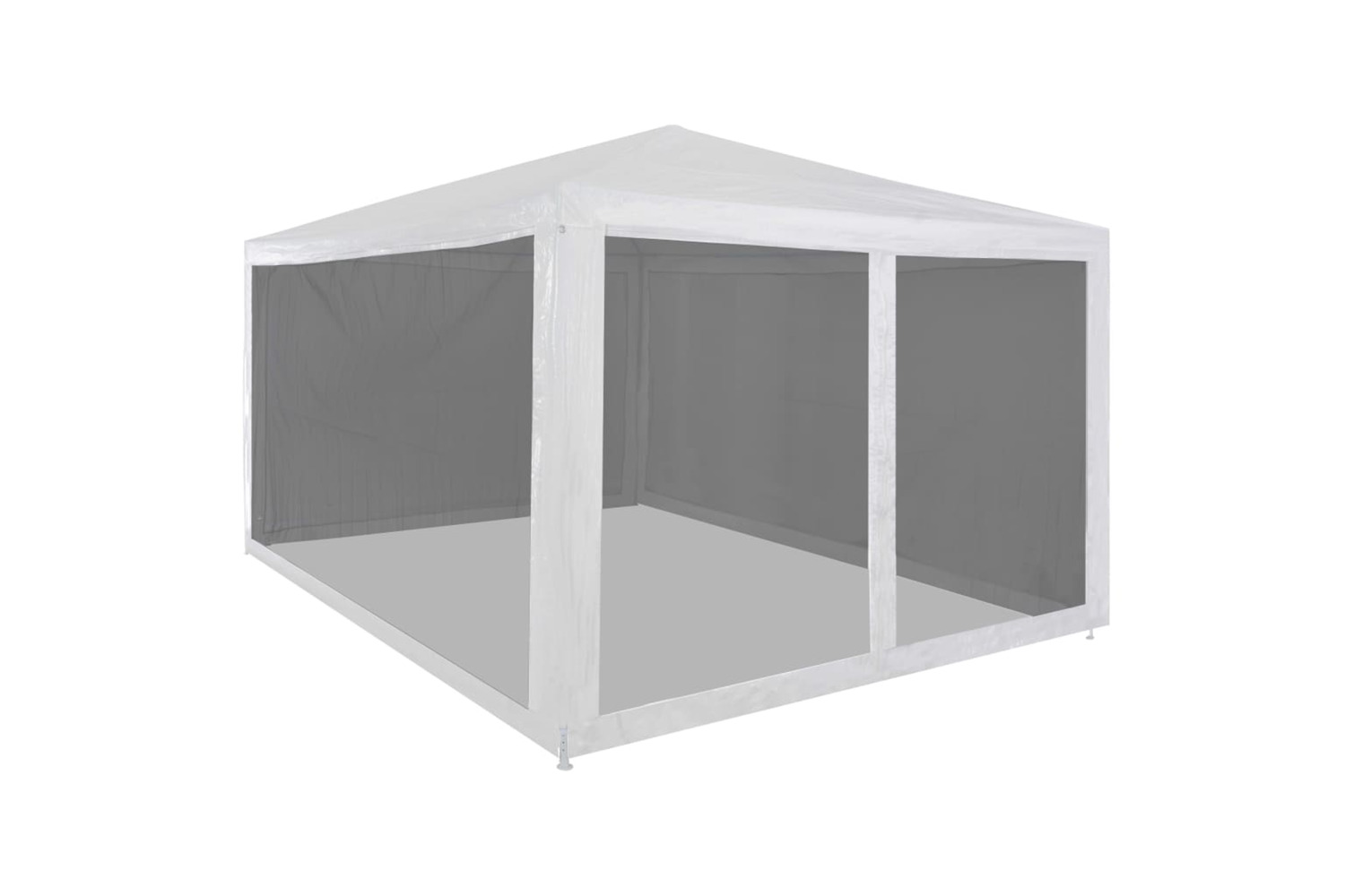 vidaXL 45109 Party Tent With 4 Mesh Sidewalls 4x3 M