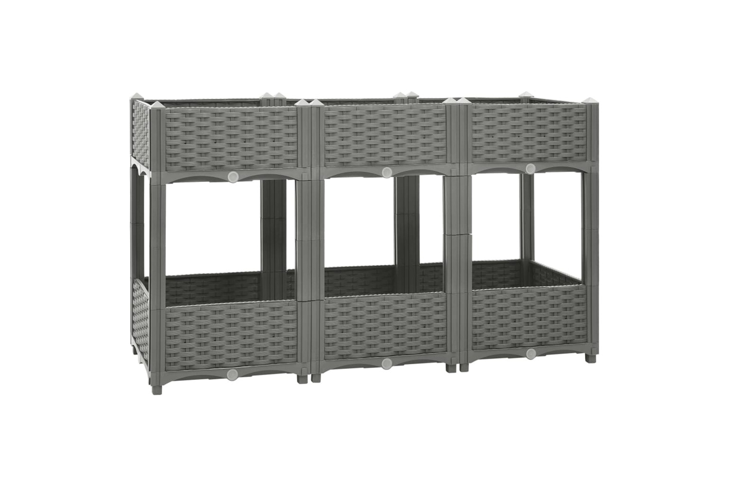 vidaXL 153299 Raised Bed 120x40x71cm Polypropylene