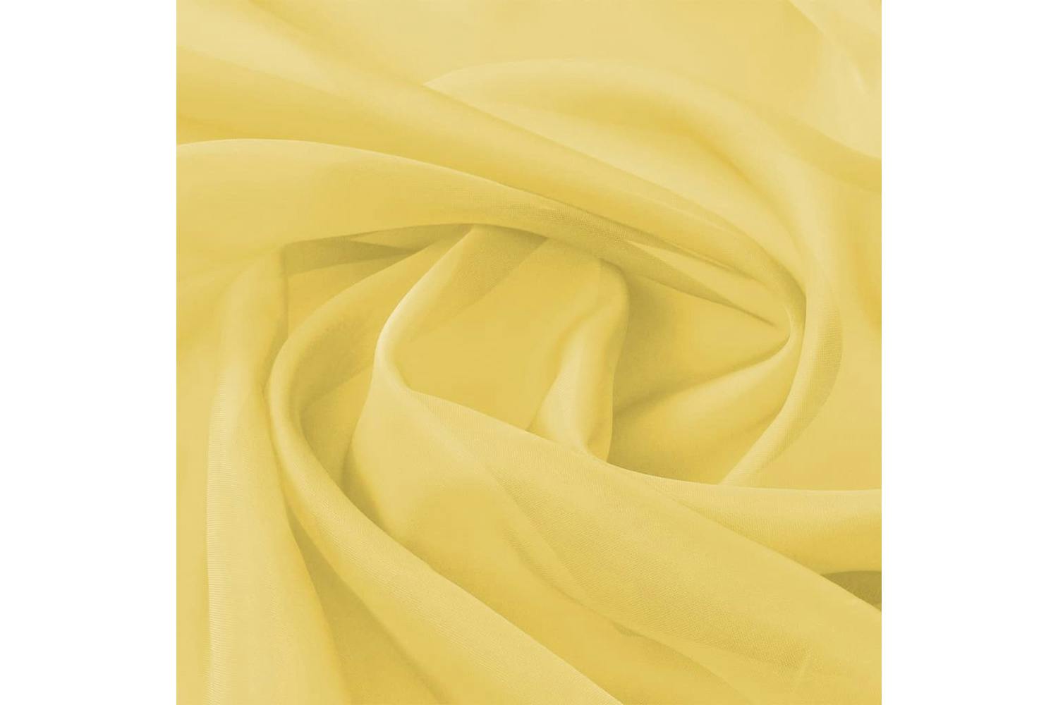 Vidaxl 132260 Voile Fabric 1.45x20 M Yellow