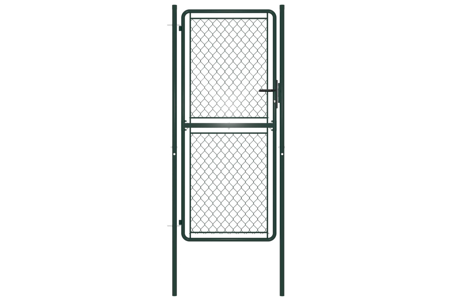 vidaXL 144406 Garden Gate Steel 100x175cm Green