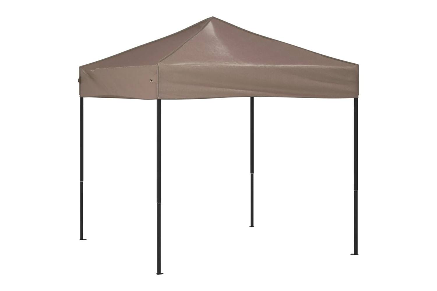vidaXL 93498 Folding Party Tent Taupe 2x2 M