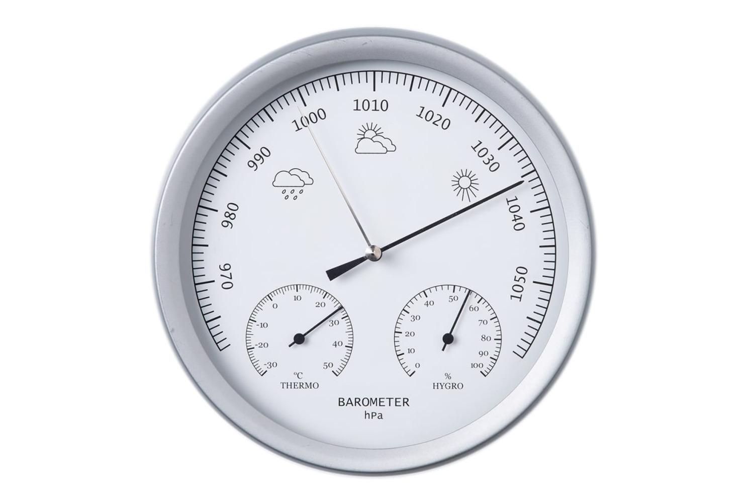 Nature 409386 3-in-1 Barometer With Thermometer And Hygrometer 20 Cm 6080081