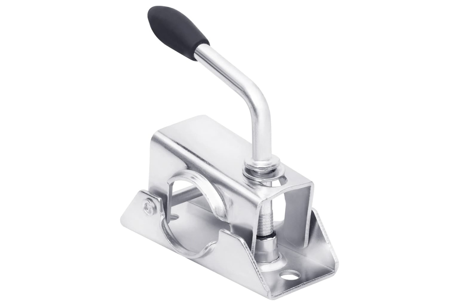 vidaXL 152244 Jockey Wheel Clamp 13.5x6.5x14cm Galvanised Steel