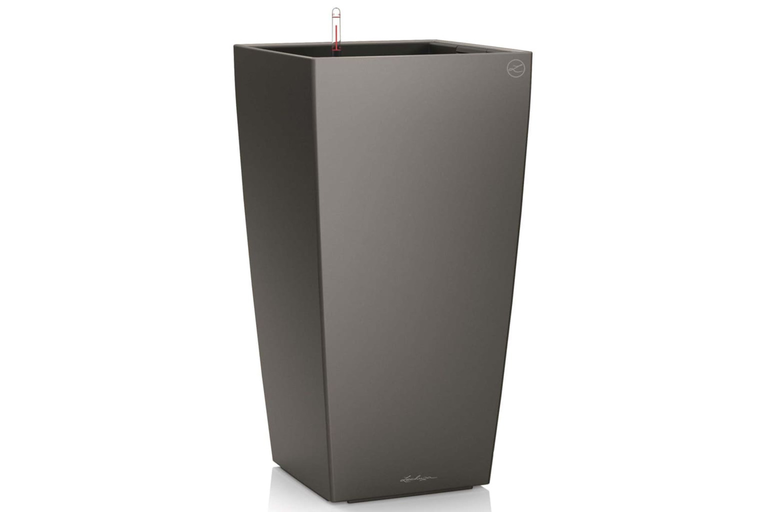 Lechuza 421490 Planter Cubico 40 All-in-one Charcoal 18194