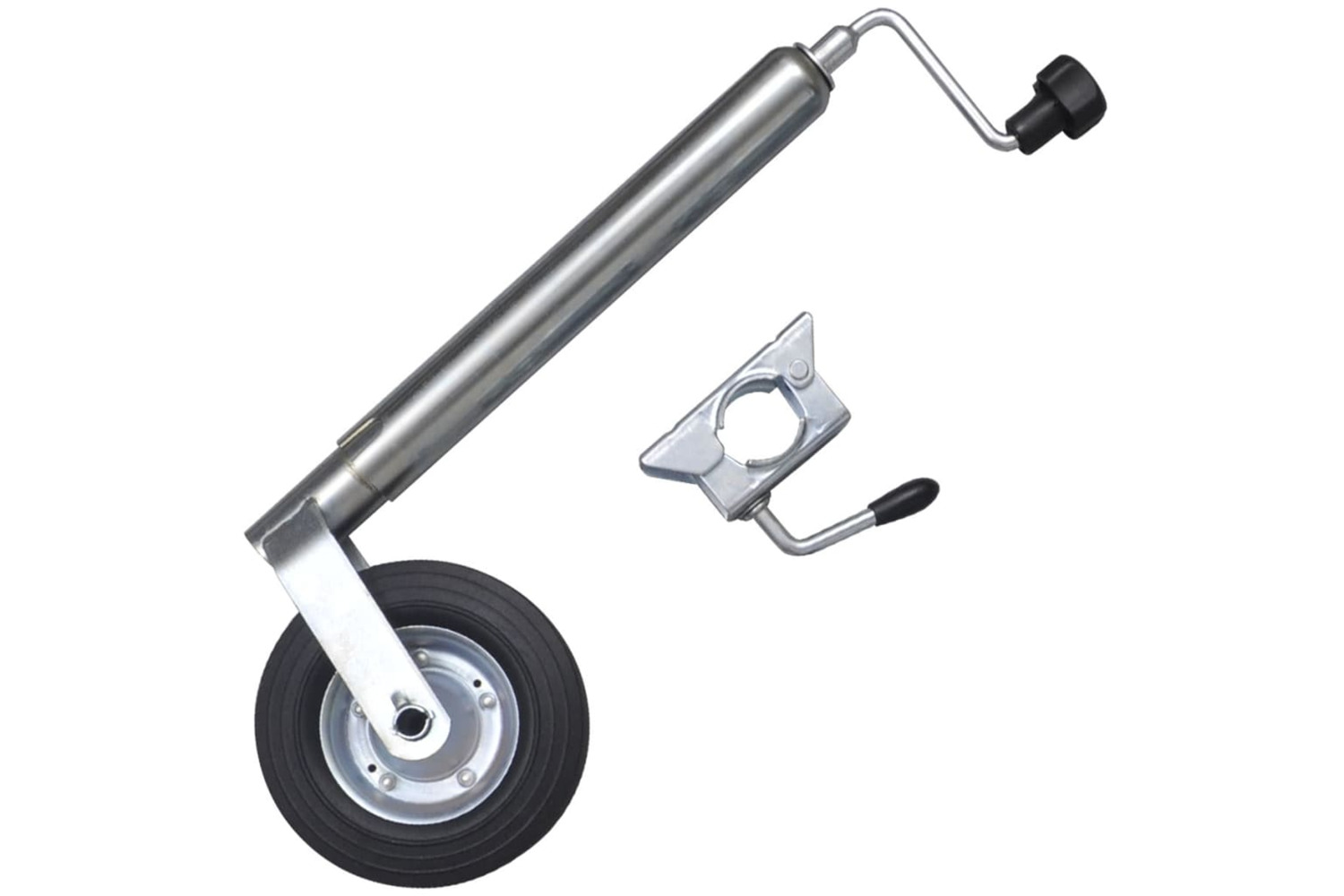 vidaXL 210309 48mm Jockey Wheel With 1 Split Clamp