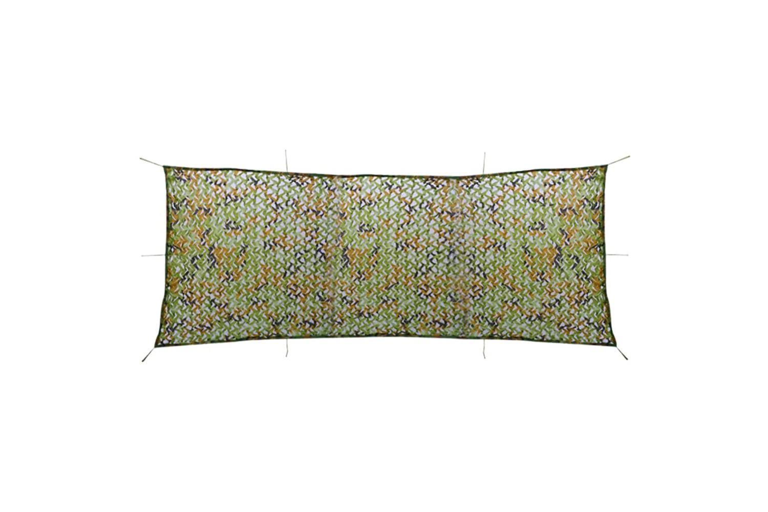 vidaXL 135874 Camouflage Net With Storage Bag 1.5x5 M Green