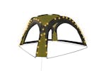 Vidaxl 92237 Party Tent With Led And 4 Sidewalls 3.6x3.6x2.3 M Green