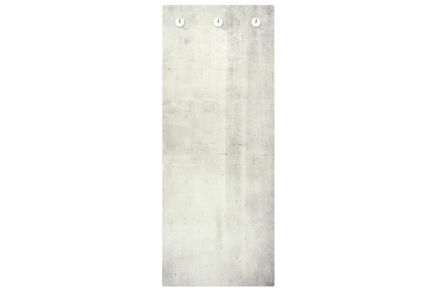 vidaXL 322277 Wall Mounted Coat Rack 125x50cm Tempered Glass Stone Wall