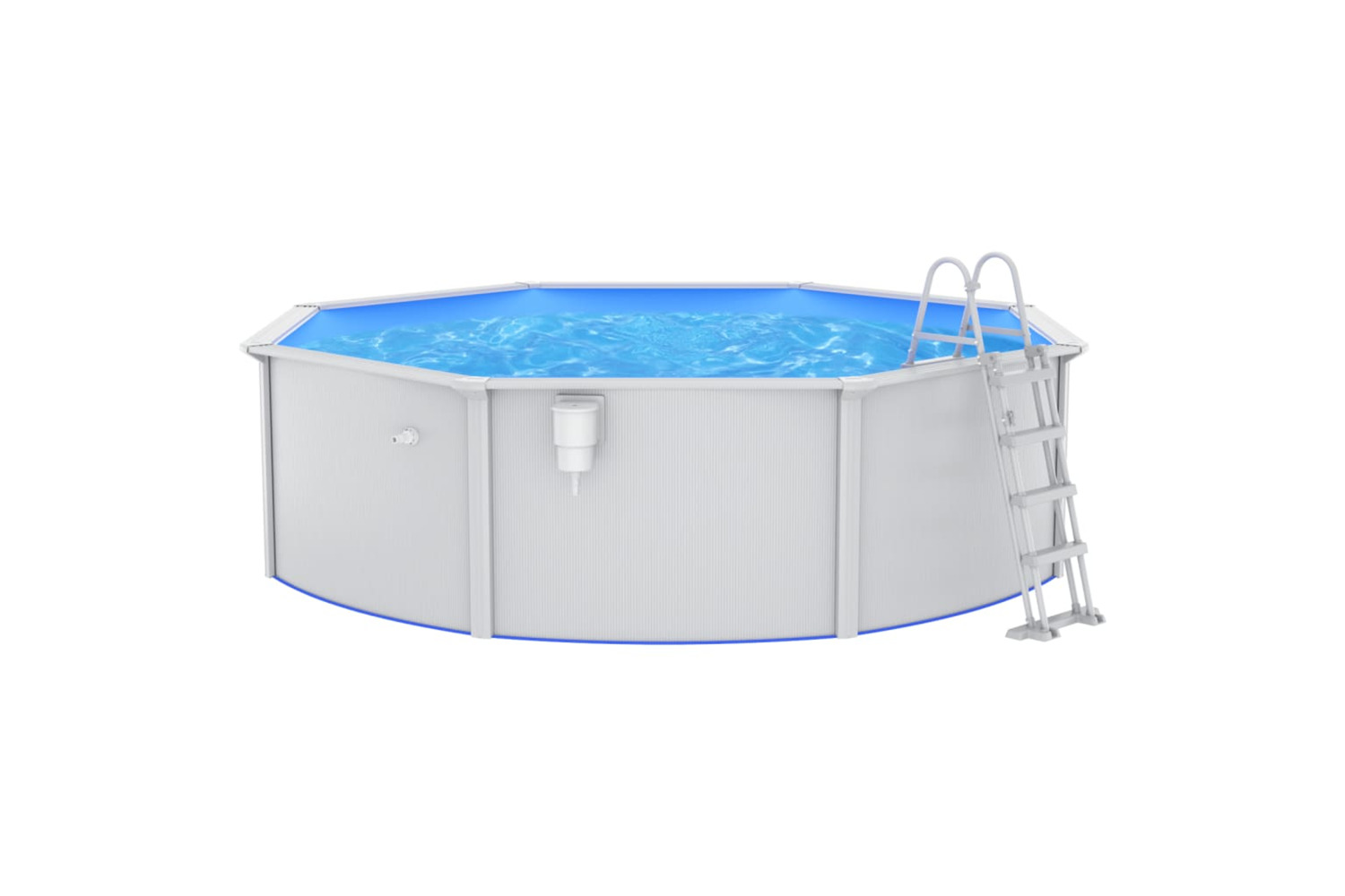 vidaXL 3098041 Swimming Pool With Safety Ladder 460x120cm