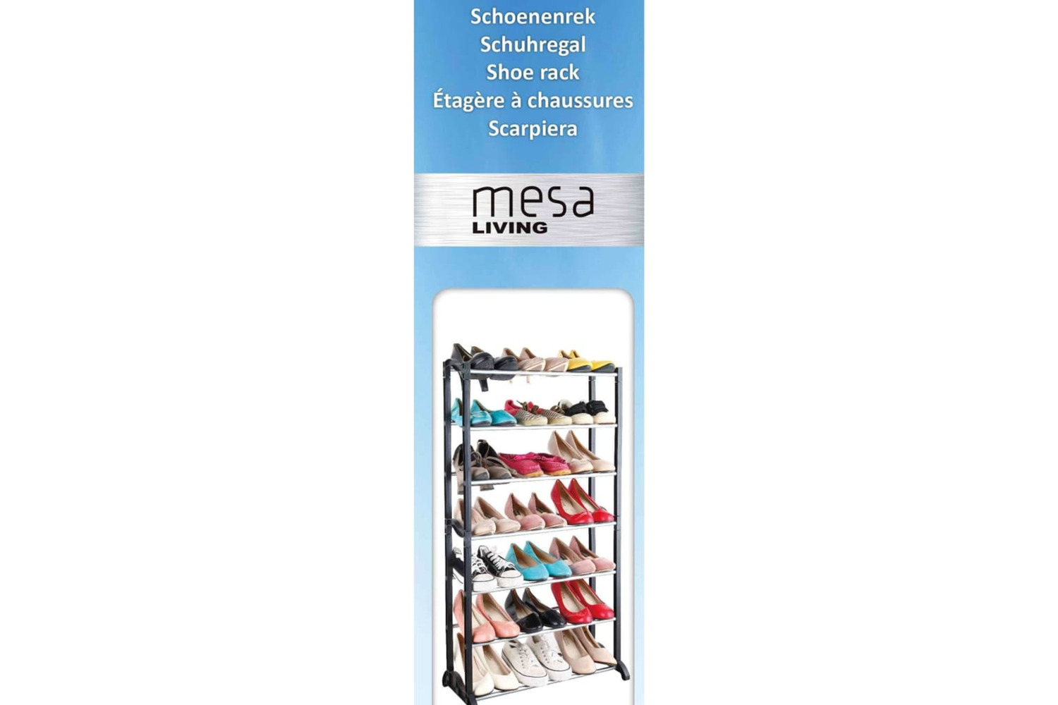 Mesa Living 433793 Shoe Rack 7 Layers