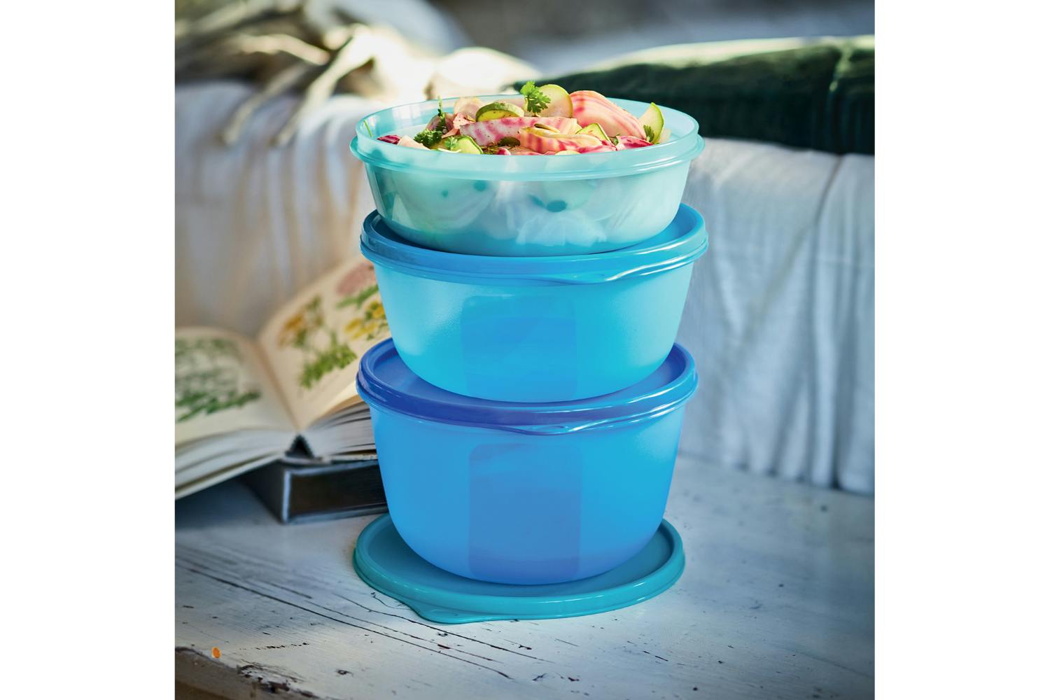 Tupperware Essentials Seal & Go Large Bowl Set | 3 Pieces