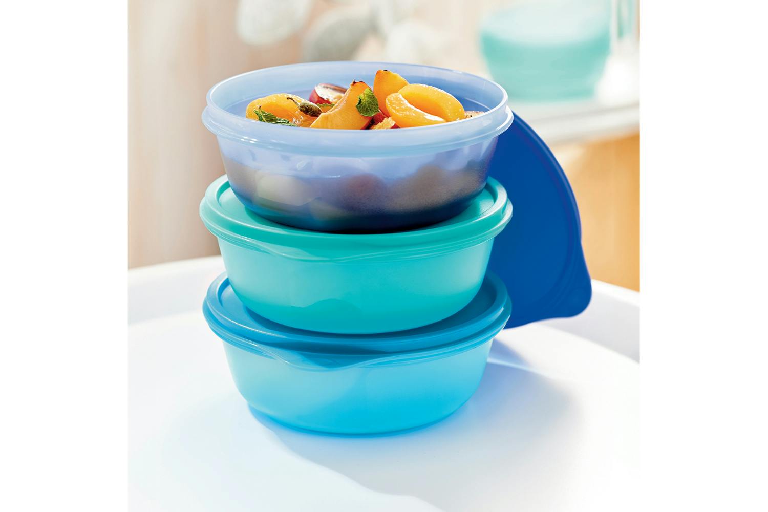 Tupperware Essentials Seal & Go Medium Bowl Set | 3 Pieces