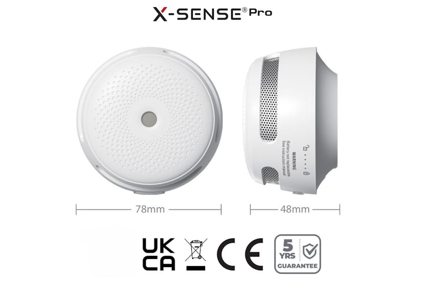 X-Sense ProConnected Interconnectable Smart Smoke Detectors | 6 Pack