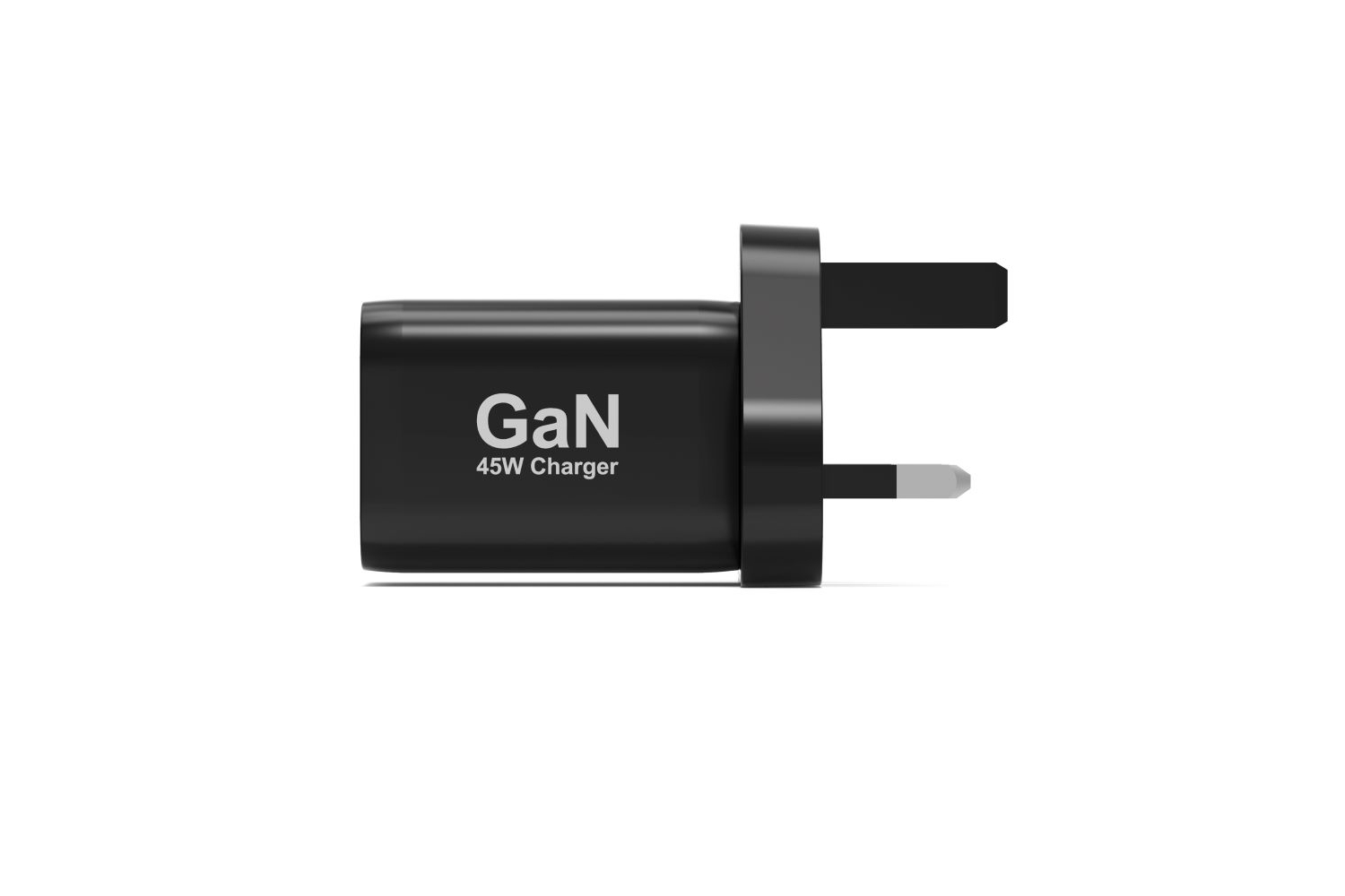 Port Designs 45W 2 Port GaN Wall Charger & UK USB-C Cable | 2m