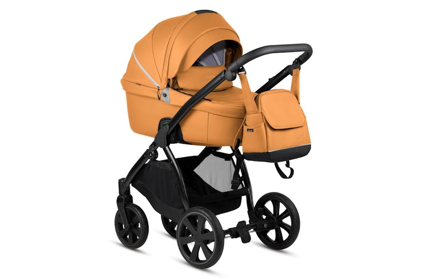 Noordi Fjordi Leather 2-in-1 Pram | Camel