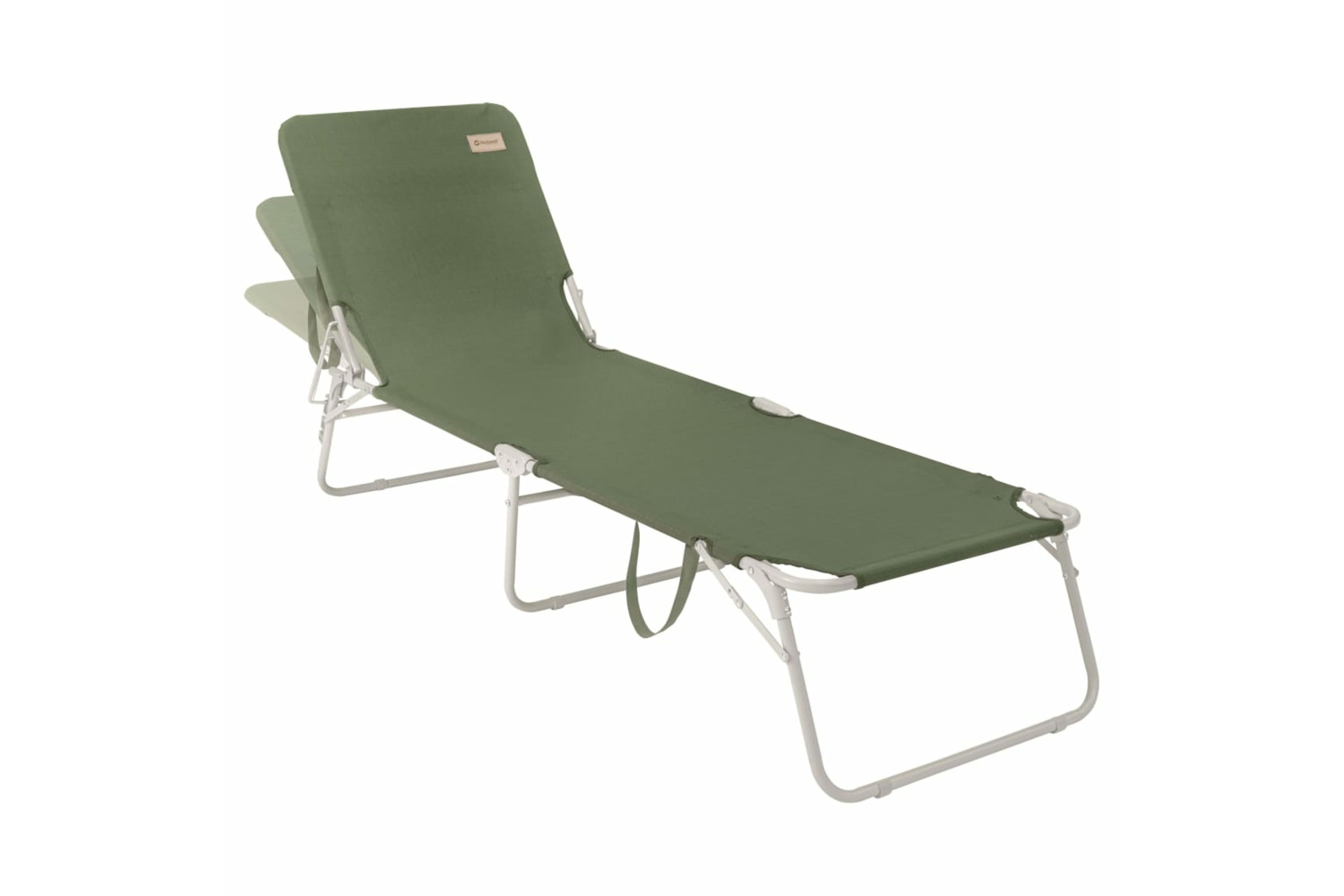Outwell 428234 Folding Sunlounger Tenby Vineyard Green