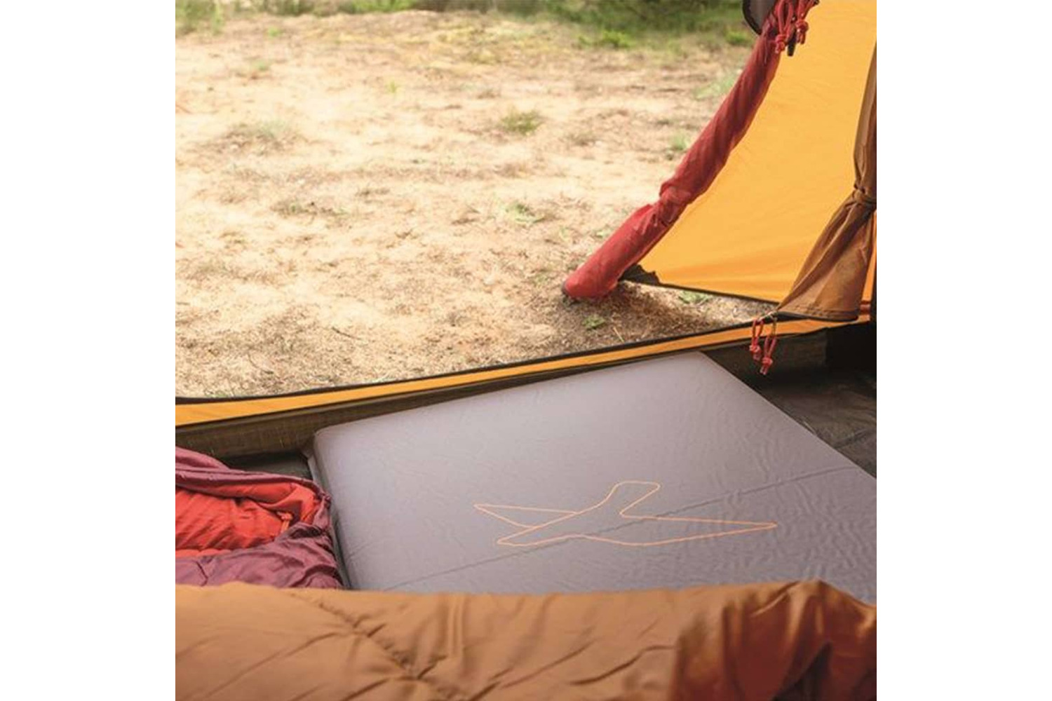 Easy Camp 435145 Air Mattress Siesta Single 10 Cm Grey