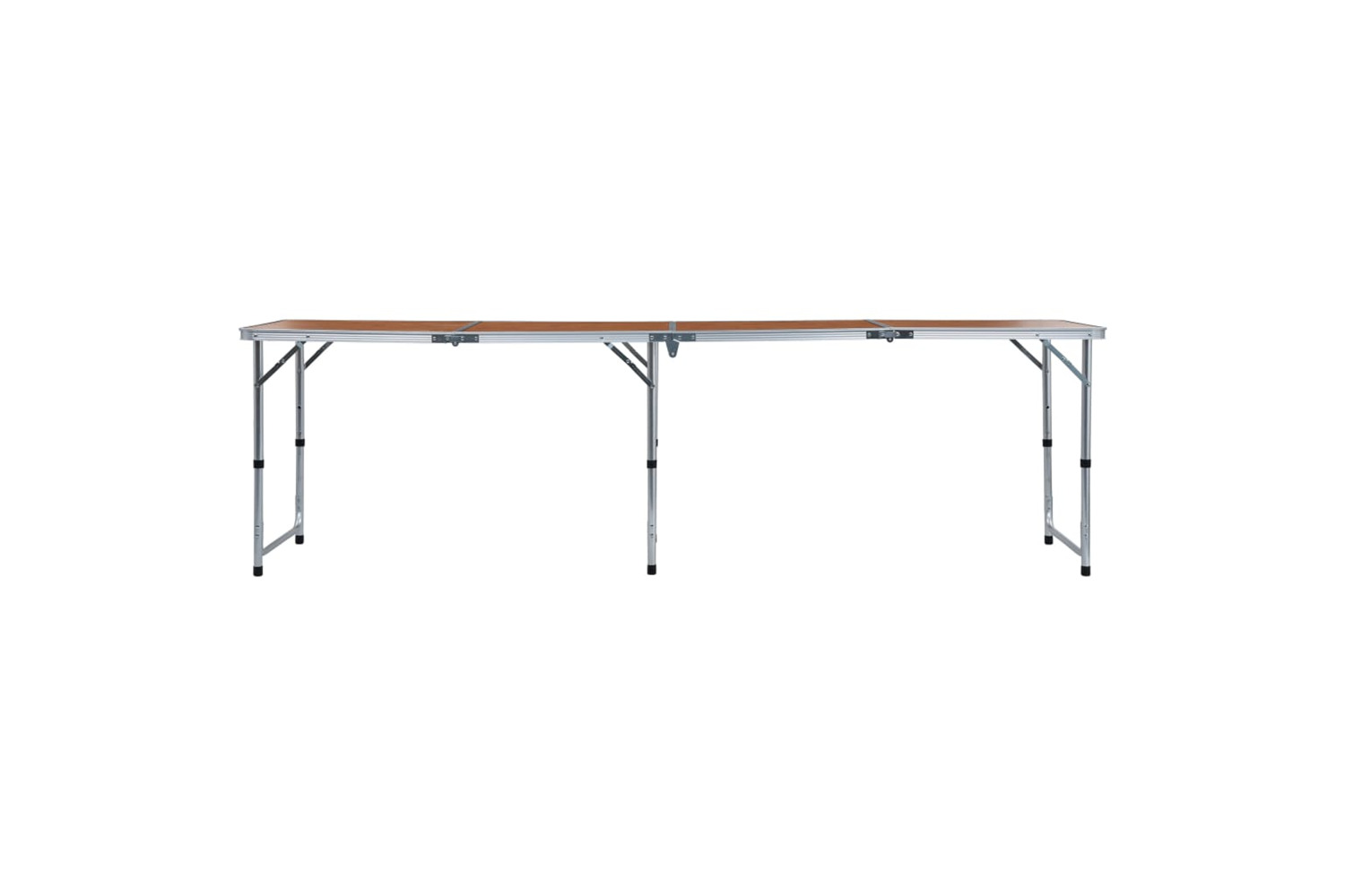vidaXL 48176 Foldable Camping Table Aluminium 240x60cm