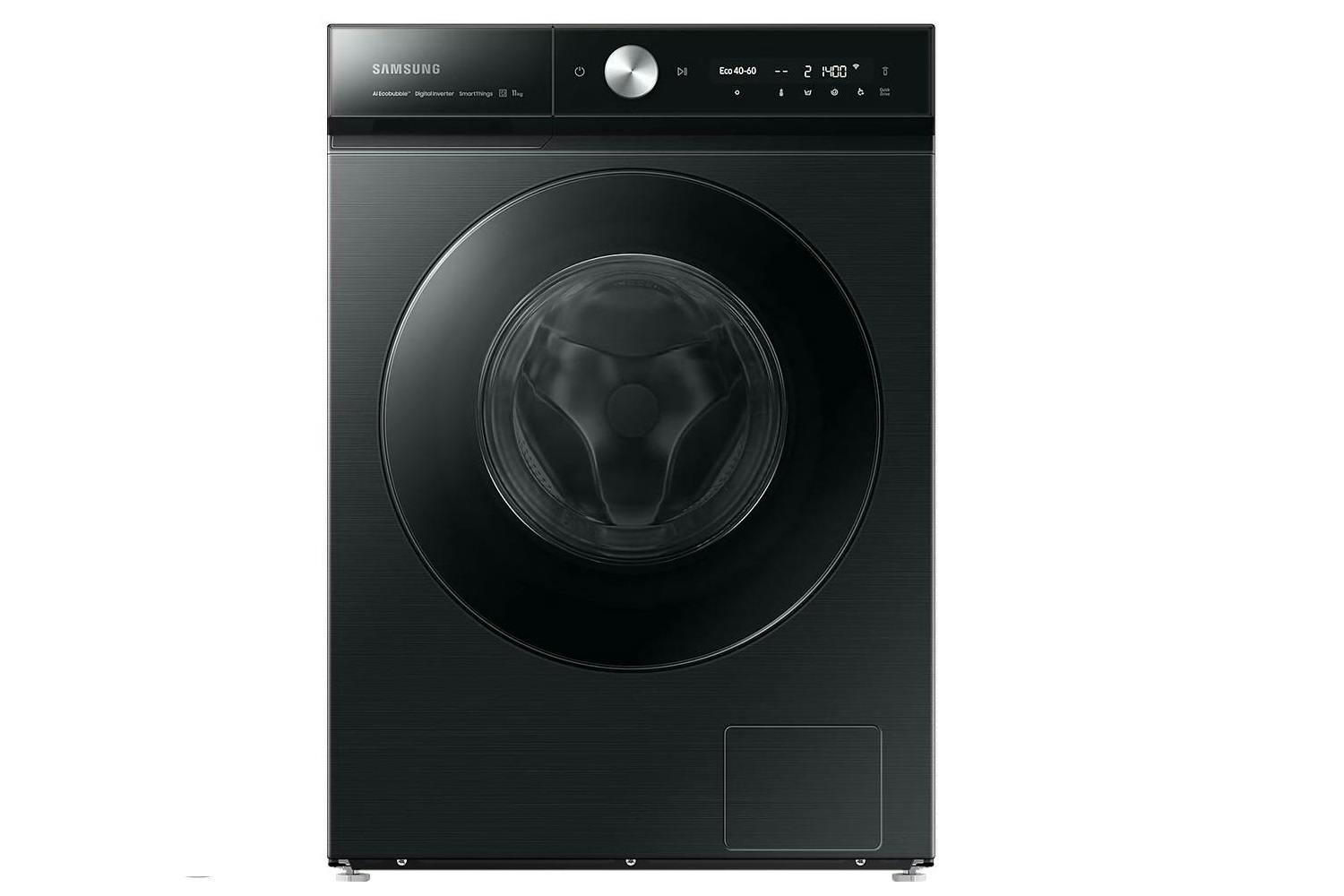 Samsung Series 8 QuickDrive + SpaceMax WiFi-enabled 11 kg 1400 Spin Washing Machine WW11BB944DGBS1 - Black