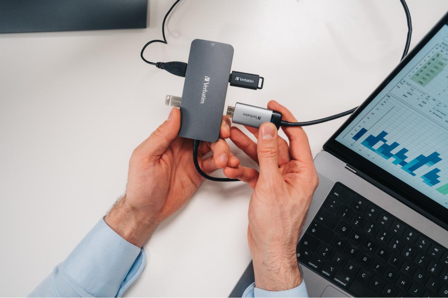 Verbatim USB-C Pro 5 Ports Multiport Hub